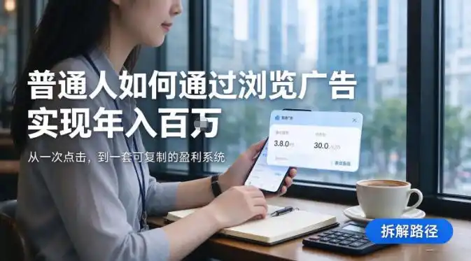 2026最新技术,24小时全自动浏览广告,全网独家项目,单台设备日入200+新手小白可快速上手,支持实地学习实地考察【揭秘】-免费项目网