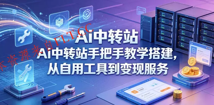 Ai中转站手把手教学搭建，从自用工具到变现服务