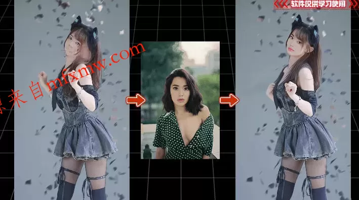 AI人工智能如此夸张?一键视频换Lian黑科技,纯本地离线运行,本地视频换Lian娱乐工具,AI FaceSwap