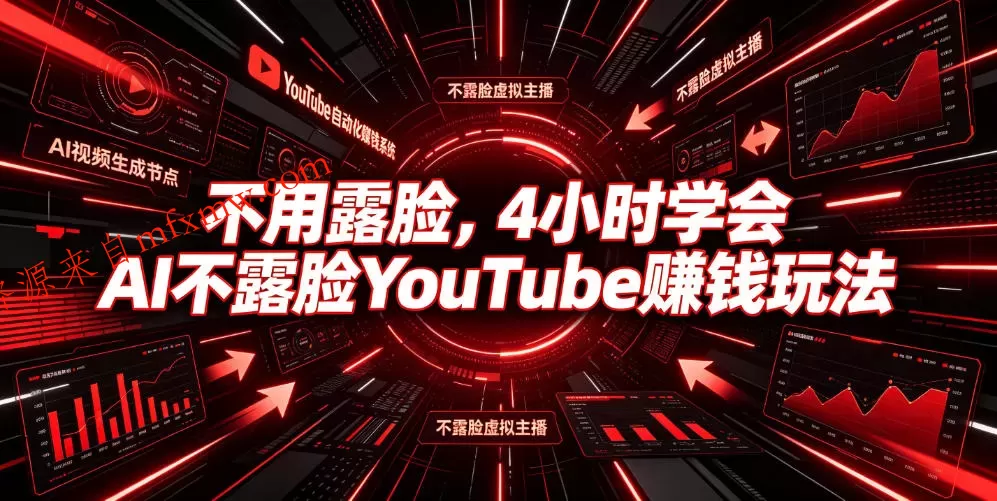 不用露脸,4小时学会AI不露脸YouTube賺钱玩法【原创双语字幕】