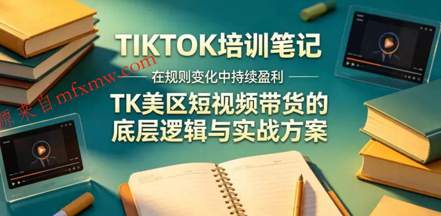 视界跨境TIKTOK4月17培训笔记,在规则变化中持续盈利,TK美区短视频带货的底层逻辑与实战方案【文档】