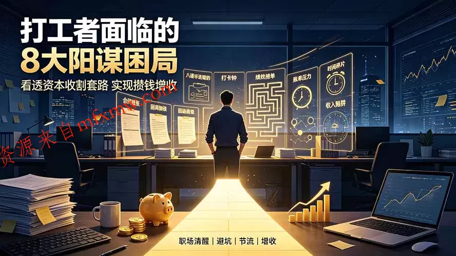 付费文章:打工者面临的8大阳谋困局,看透资本收割套路实现攒钱增收 付费文章:打工者面临的8大阳谋困局,看透资本收割套路实现攒钱增收