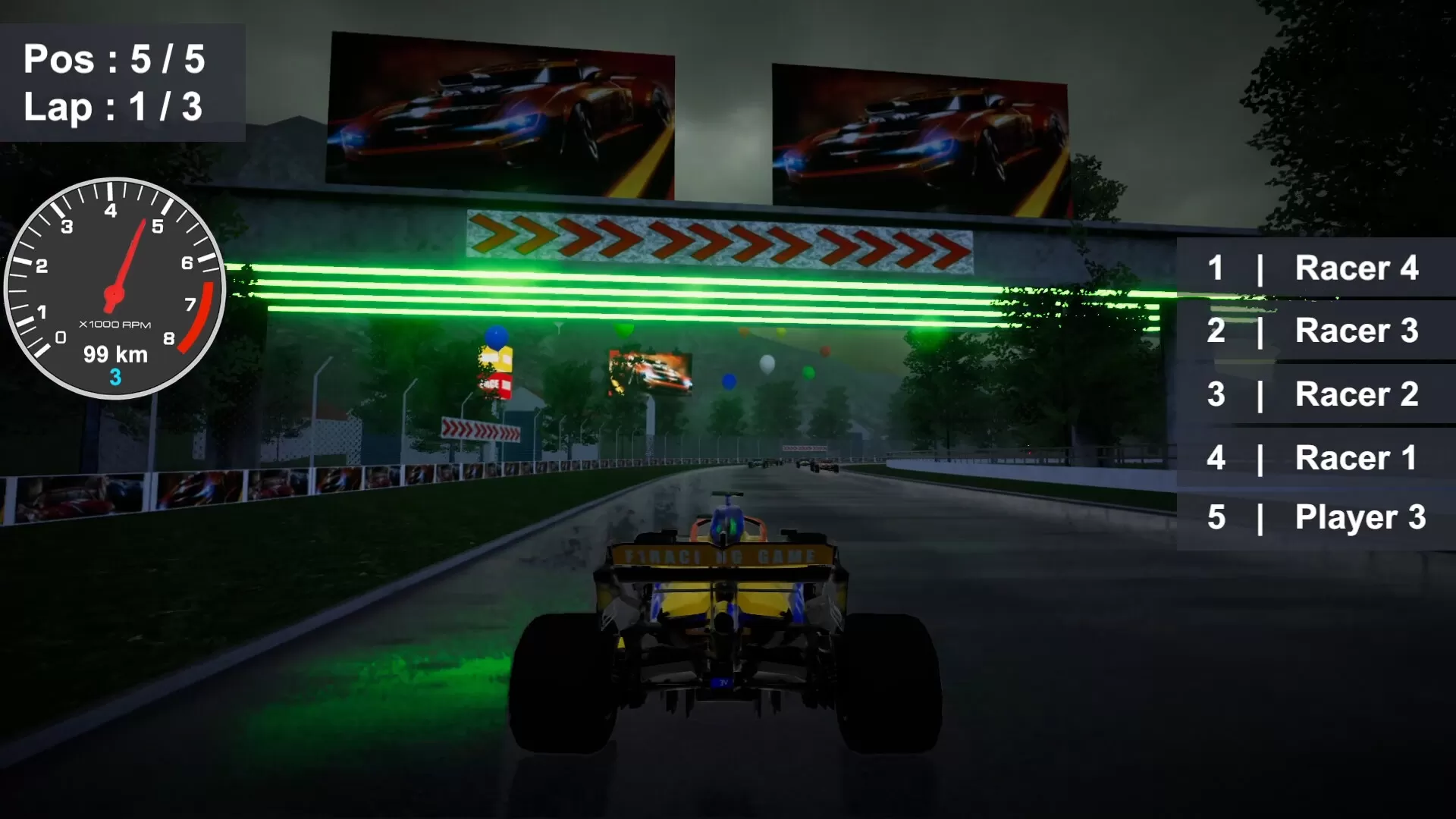 F1模拟器/F1 Simulator-免费项目网