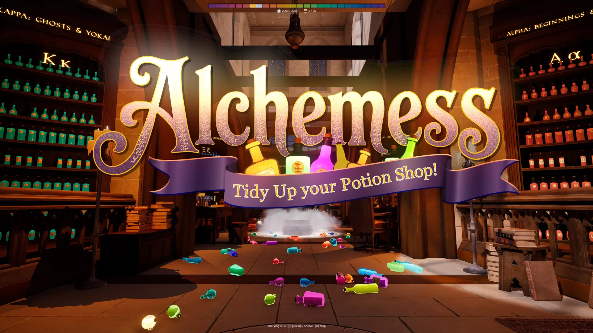 炼金乱局/Alchemess: Tidy Up Your Potion Shop!-免费项目网