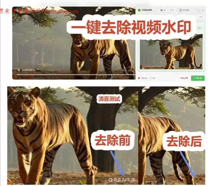 太香了!这款千问视频/图片去水印神器,一键搞定烦人水印,本地完全免费,浏览器拓展插件